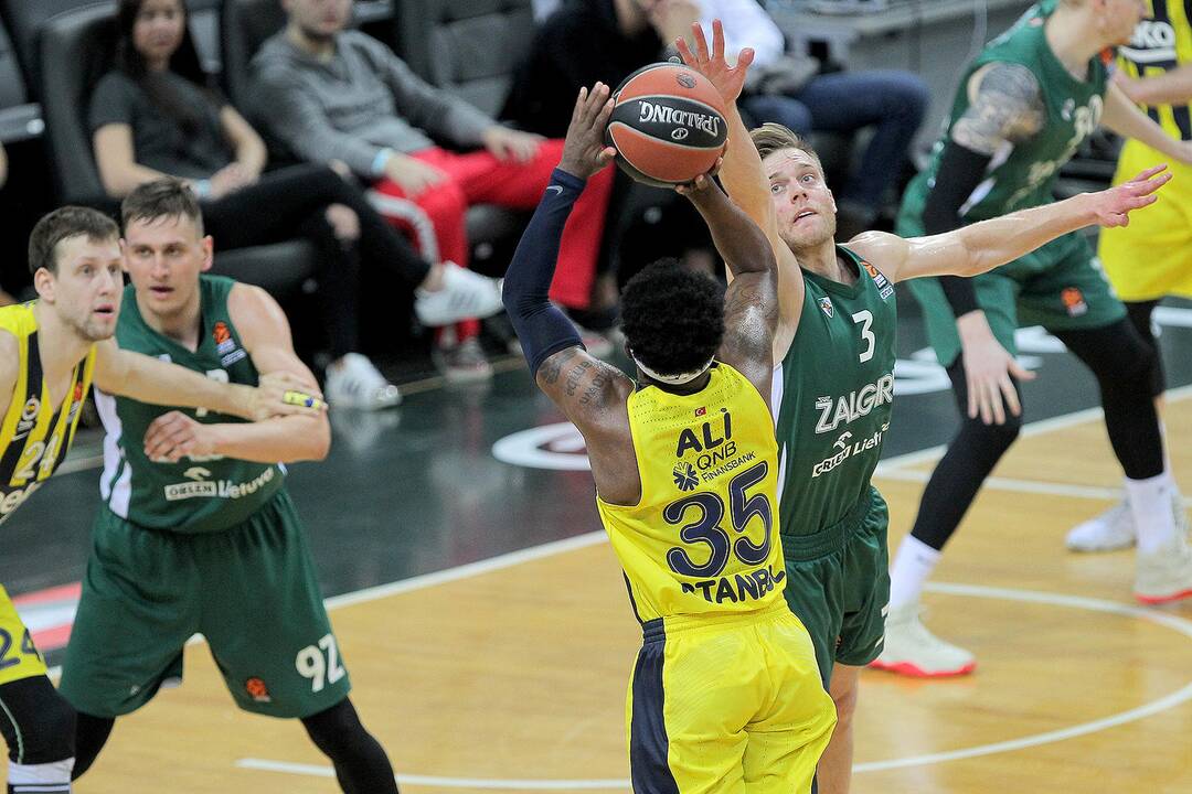 Eurolygos ketvirtfinalis: „Žalgiris“ – „Fenerbahce“ 82:99