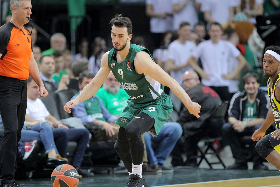 Eurolygos ketvirtfinalis: „Žalgiris“ – „Fenerbahce“ 82:99