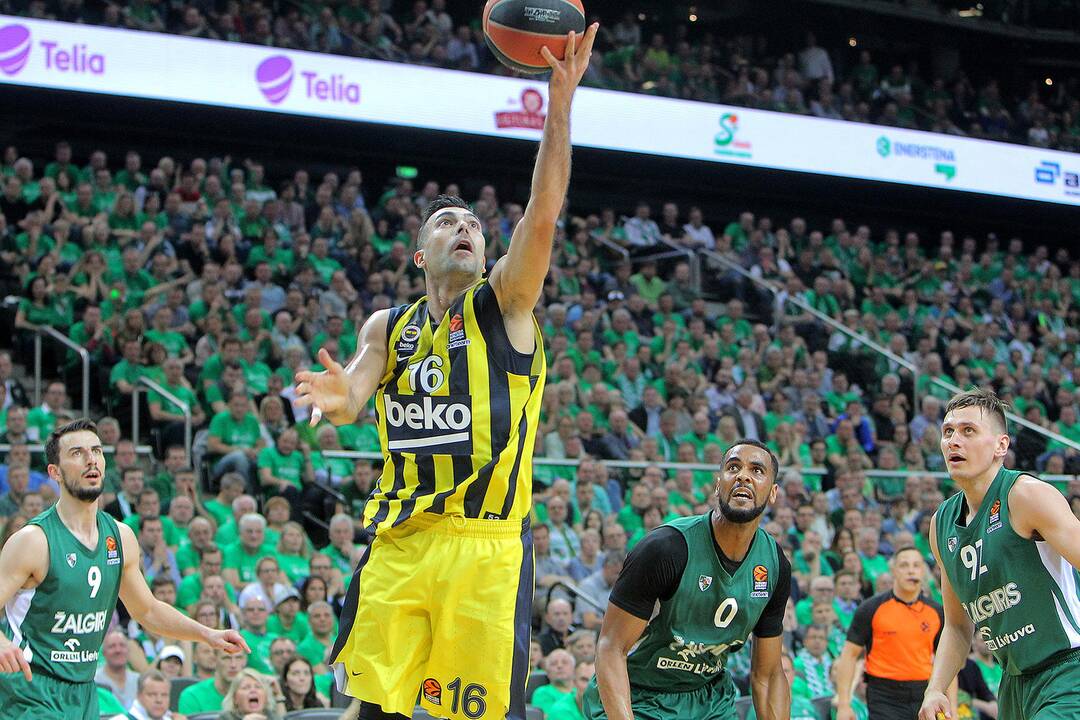 Eurolygos ketvirtfinalis: „Žalgiris“ – „Fenerbahce“ 82:99