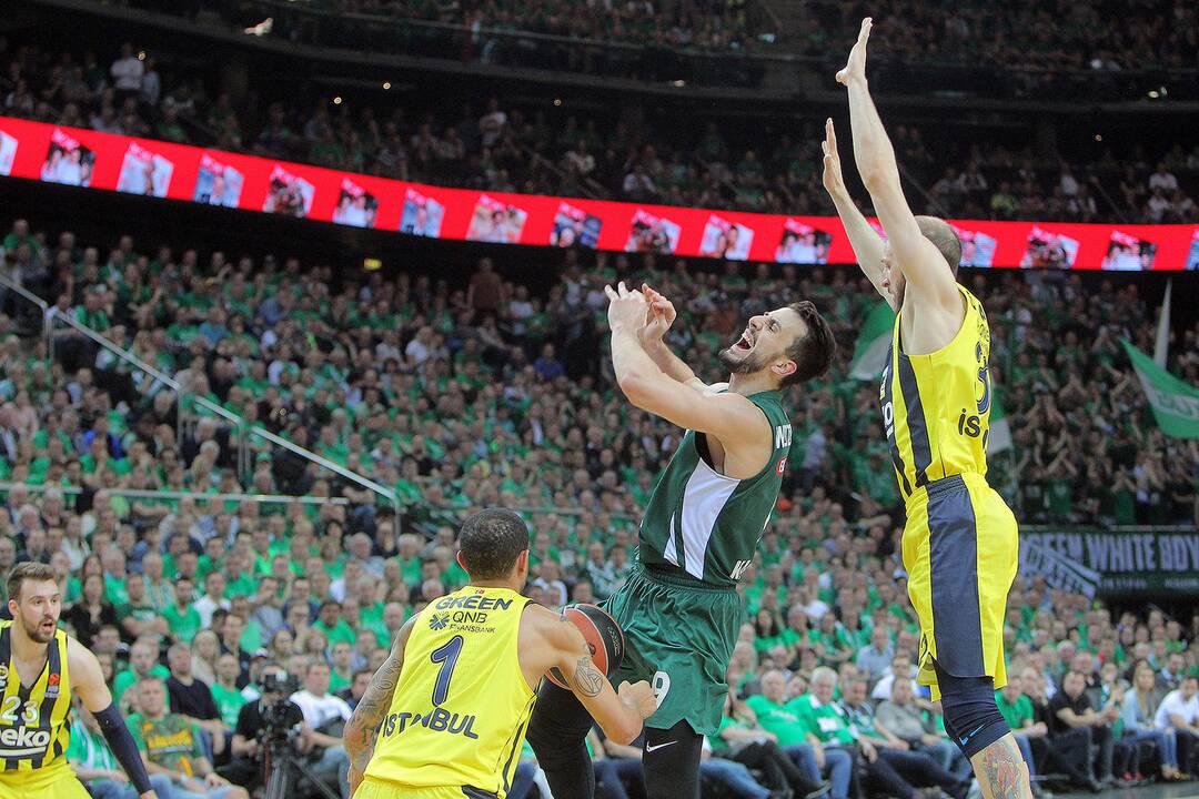Eurolygos ketvirtfinalis: „Žalgiris“ – „Fenerbahce“ 82:99