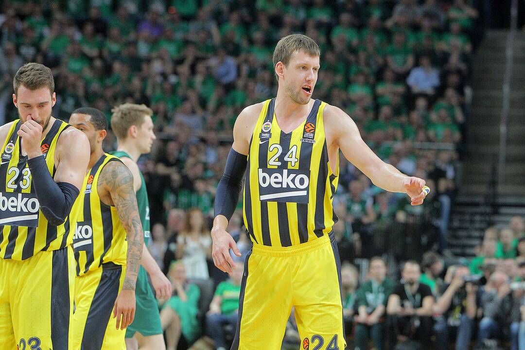 Eurolygos ketvirtfinalis: „Žalgiris“ – „Fenerbahce“ 82:99