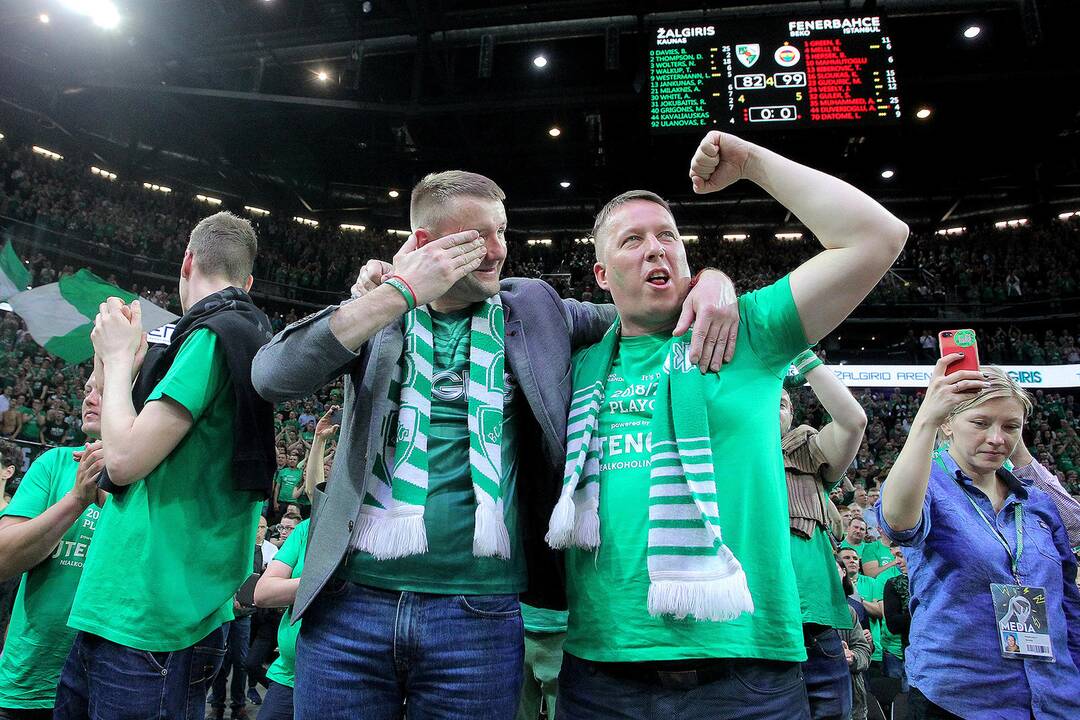 Eurolygos ketvirtfinalis: „Žalgiris“ – „Fenerbahce“ 82:99