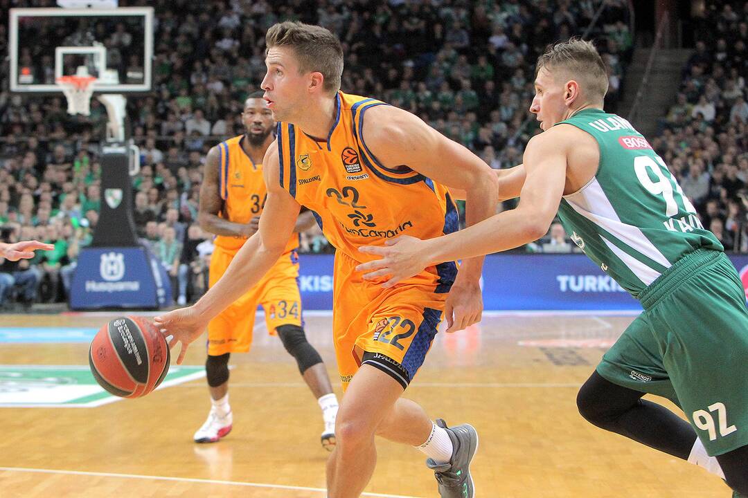 Eurolyga: „Žalgiris“ – „Gran Canaria“ 98:64