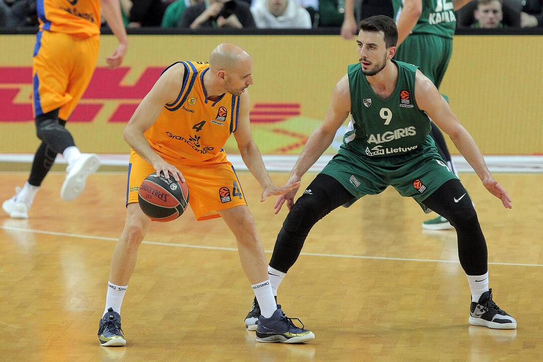Eurolyga: „Žalgiris“ – „Gran Canaria“ 98:64