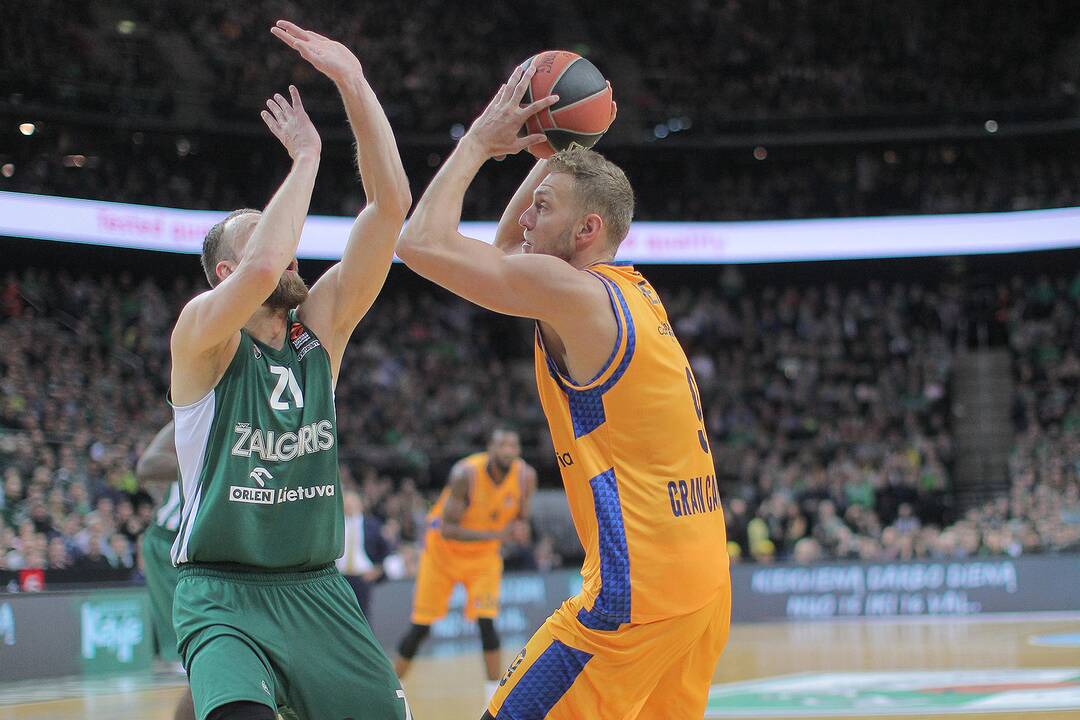 Eurolyga: „Žalgiris“ – „Gran Canaria“ 98:64