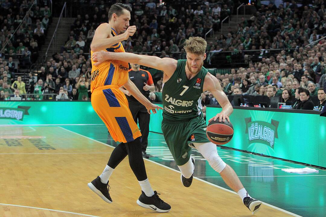 Eurolyga: „Žalgiris“ – „Gran Canaria“ 98:64