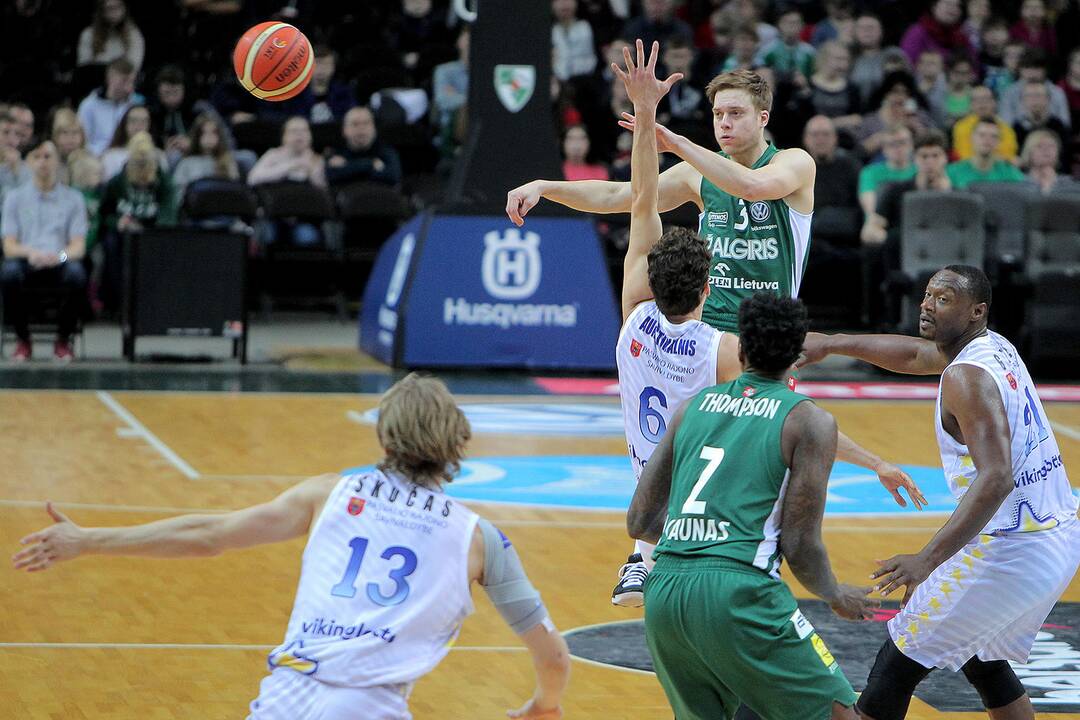 LKL: „Žalgiris“ – „Pieno žvaigždės“ 88:70