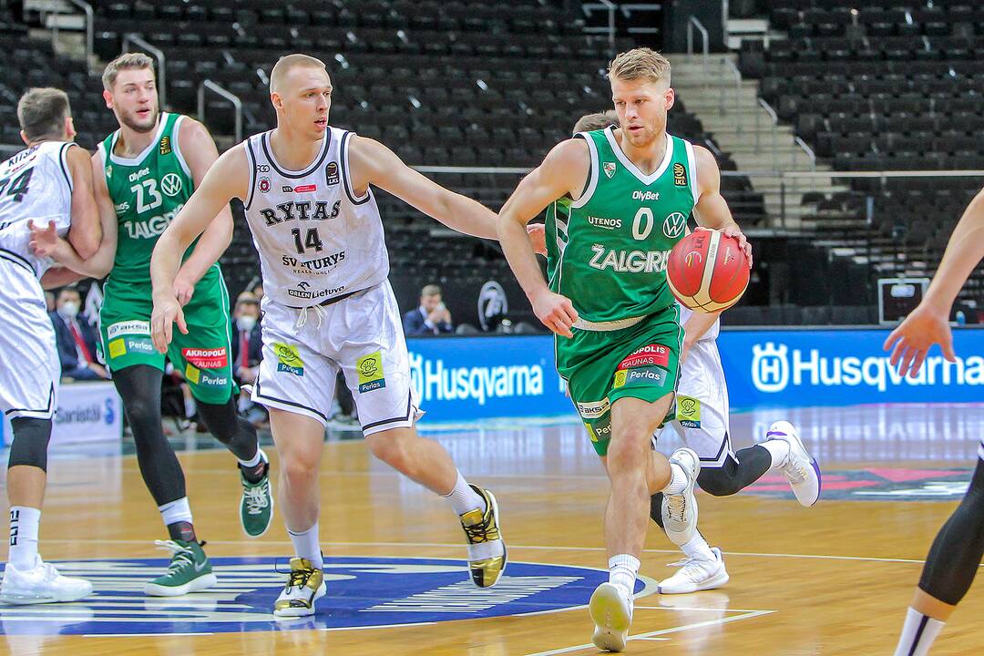 LKL: „Žalgiris“ – „Rytas“ 92:45
