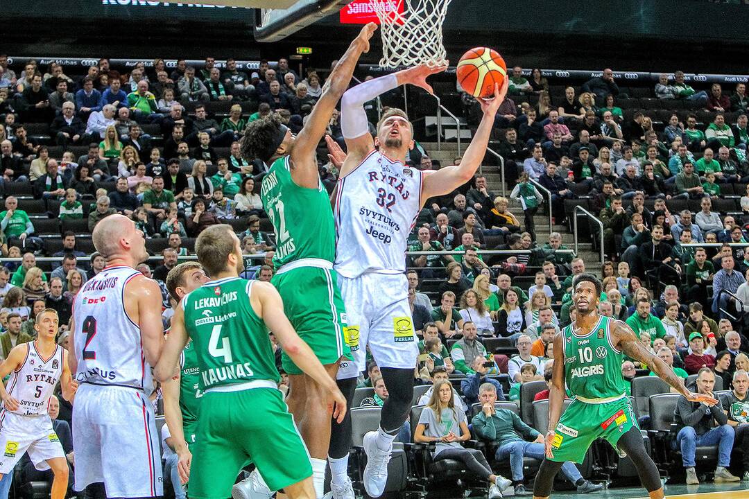 LKL: „Žalgiris“ – „Rytas“ 71:61