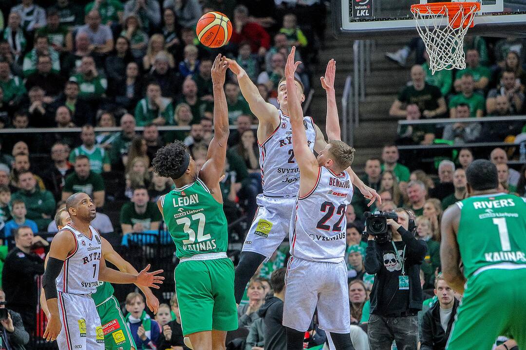 LKL: „Žalgiris“ – „Rytas“ 71:61