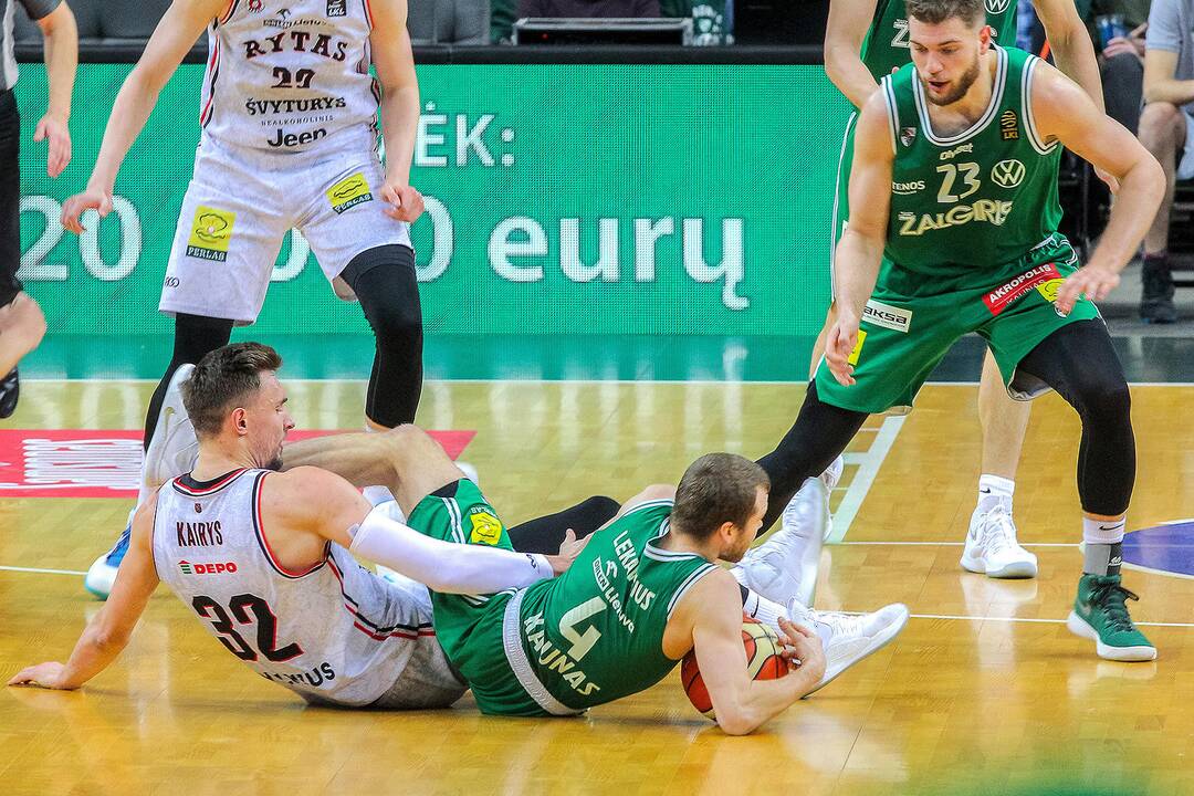 LKL: „Žalgiris“ – „Rytas“ 71:61