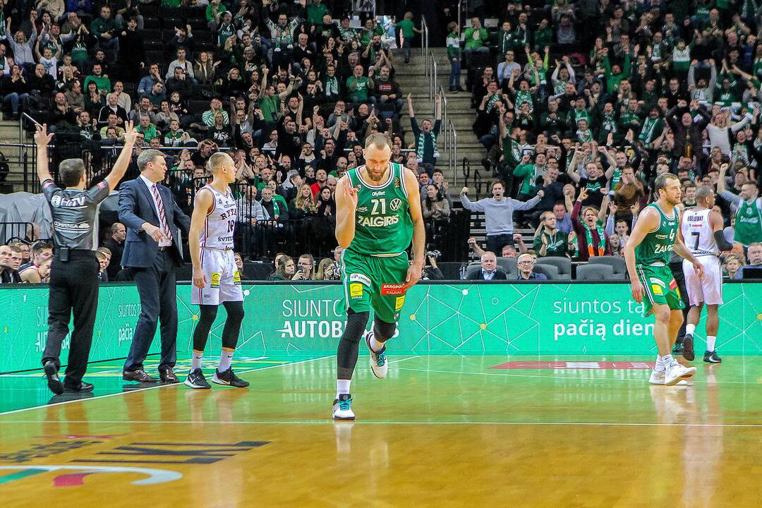 LKL: „Žalgiris“ – „Rytas“ 71:61