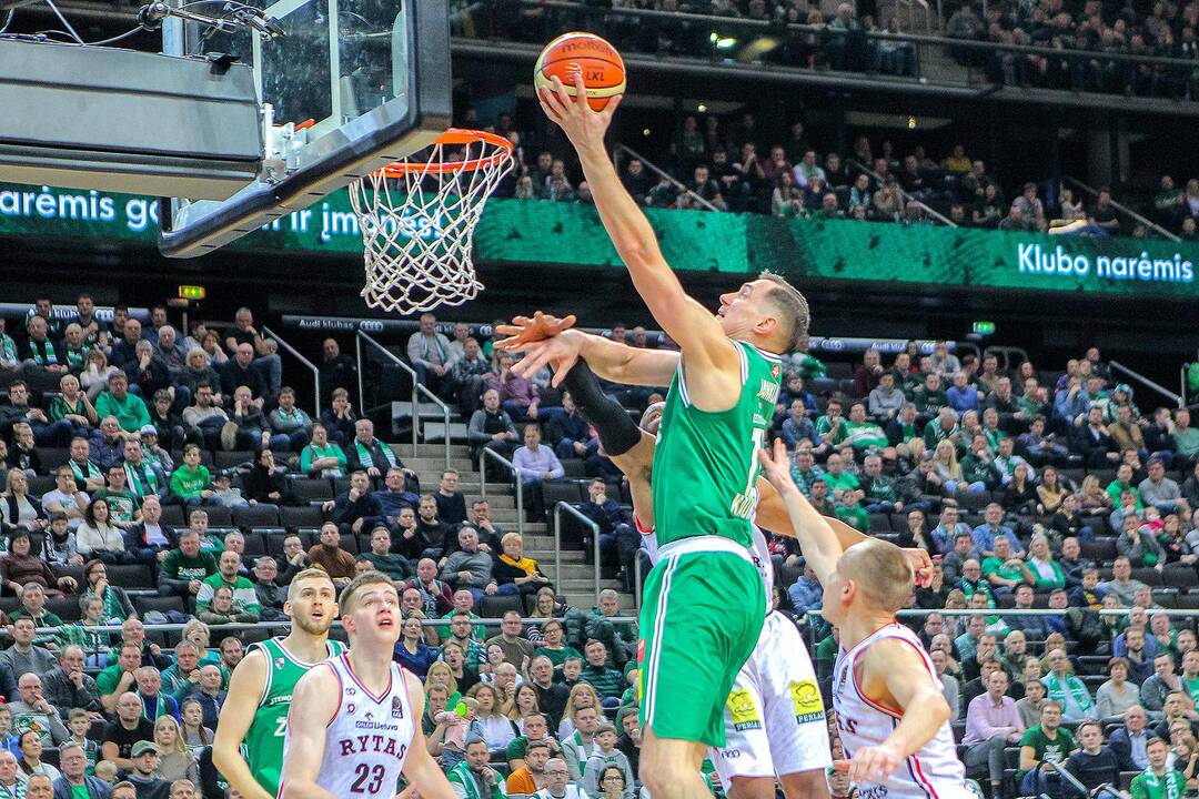 LKL: „Žalgiris“ – „Rytas“ 71:61