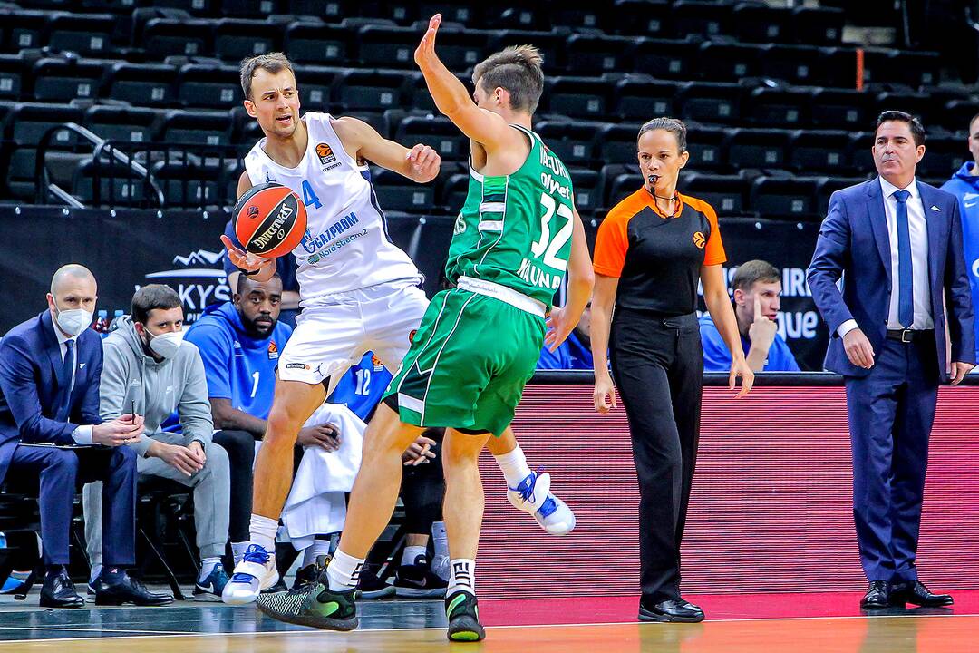 Eurolyga: „Žalgiris“ – „Zenit“ 75:83