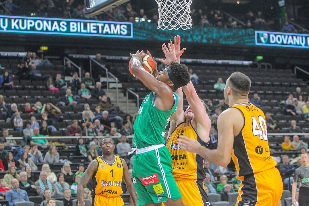 LKL: „Žalgiris“ – „Šiauliai“ 83:86