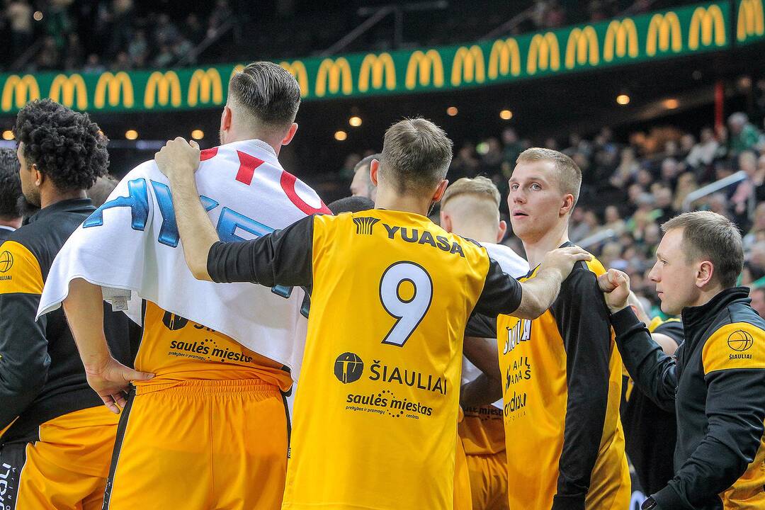 LKL: „Žalgiris“ – „Šiauliai“ 83:86