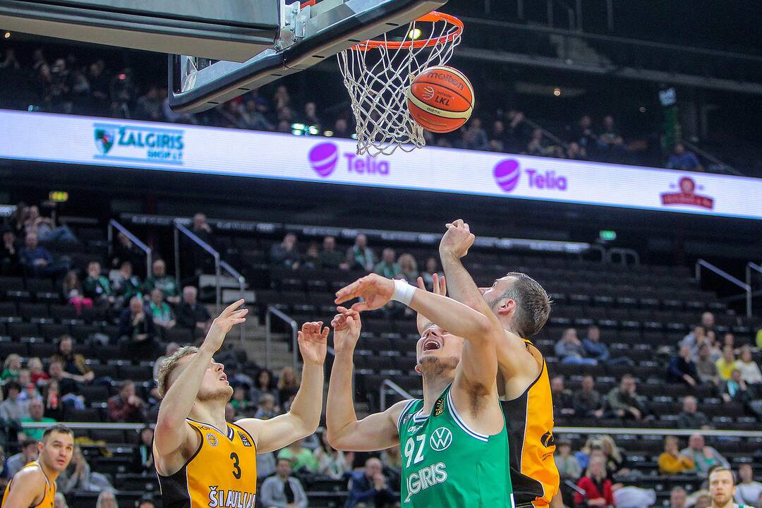 LKL: „Žalgiris“ – „Šiauliai“ 83:86