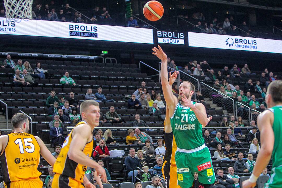 LKL: „Žalgiris“ – „Šiauliai“ 83:86