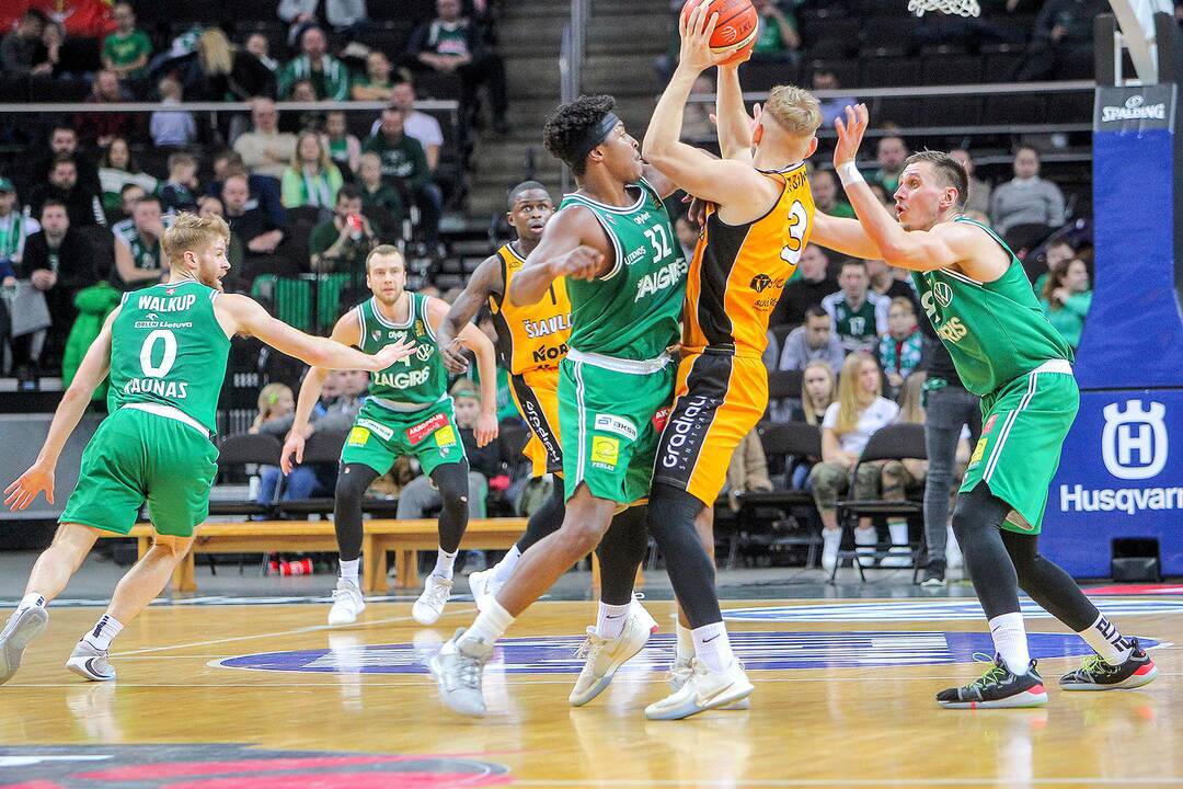 LKL: „Žalgiris“ – „Šiauliai“ 83:86