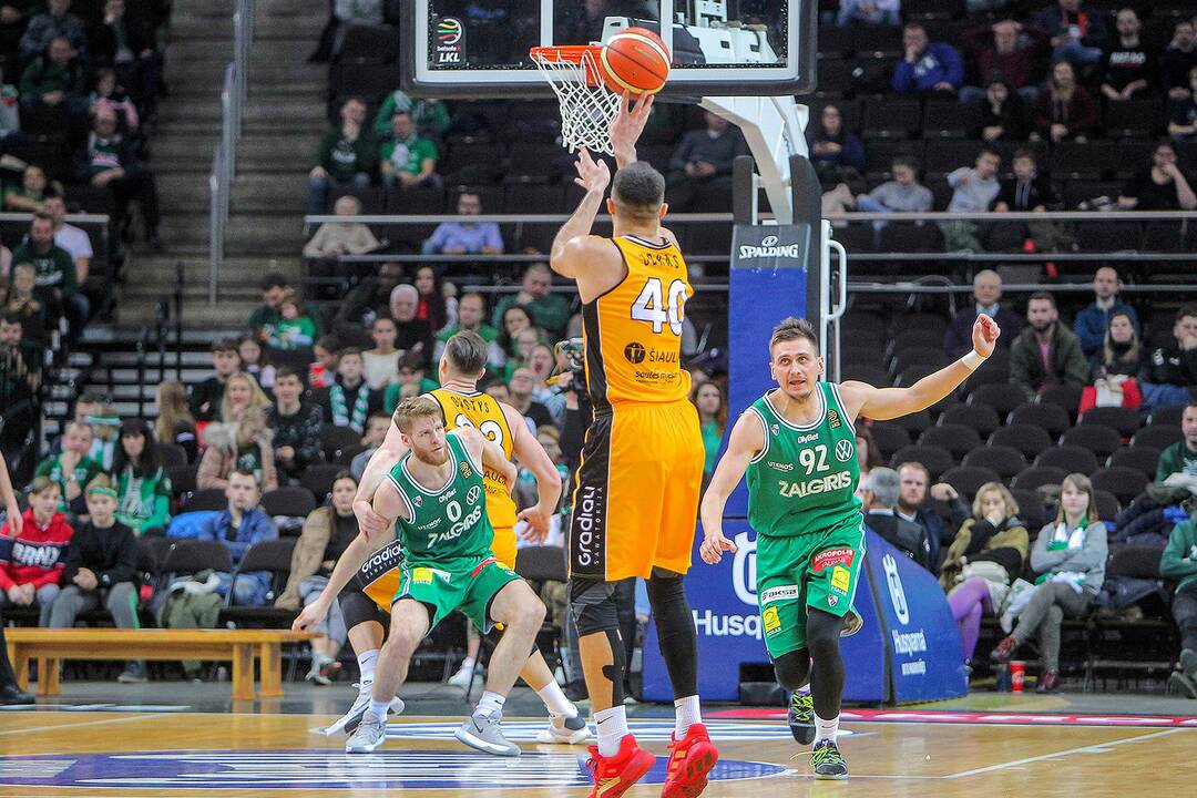 LKL: „Žalgiris“ – „Šiauliai“ 83:86