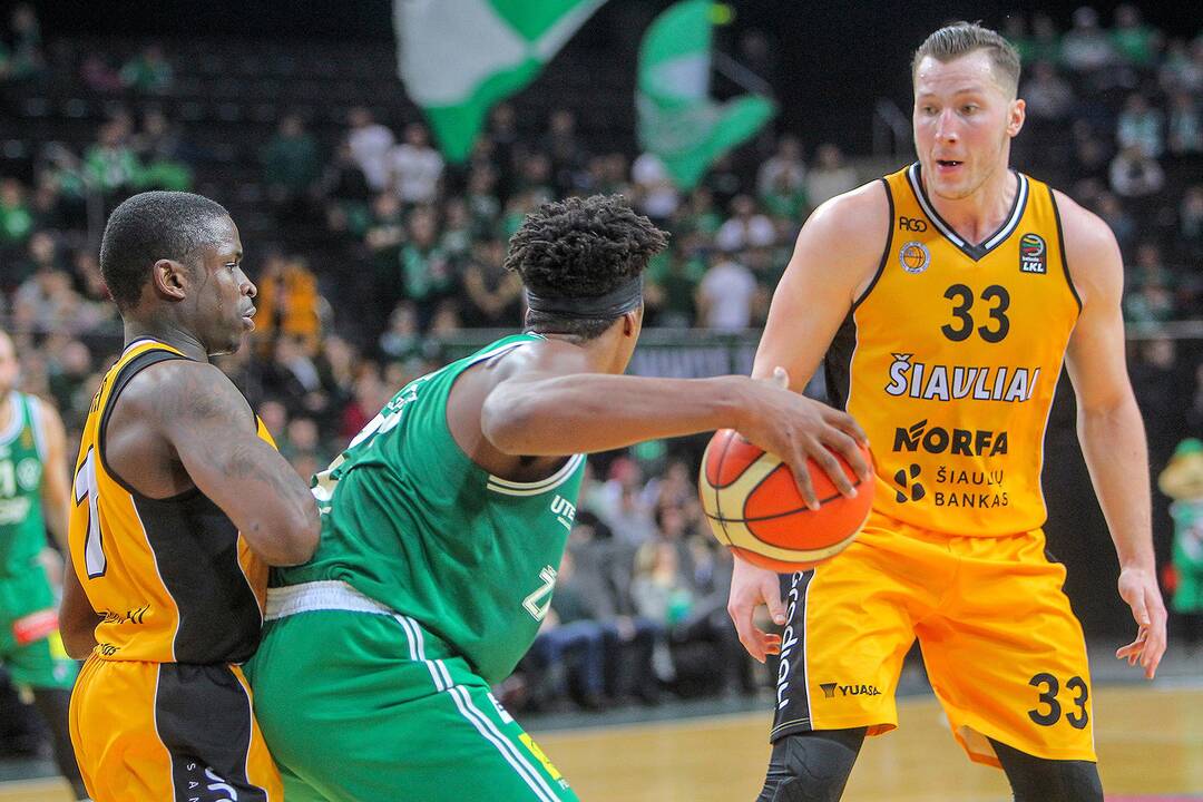 LKL: „Žalgiris“ – „Šiauliai“ 83:86