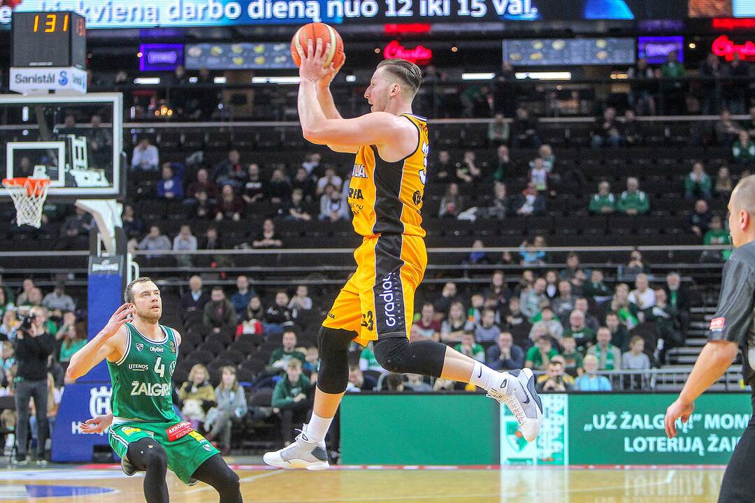 LKL: „Žalgiris“ – „Šiauliai“ 83:86