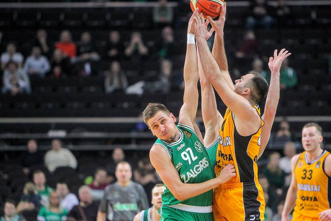 LKL: „Žalgiris“ – „Šiauliai“ 83:86