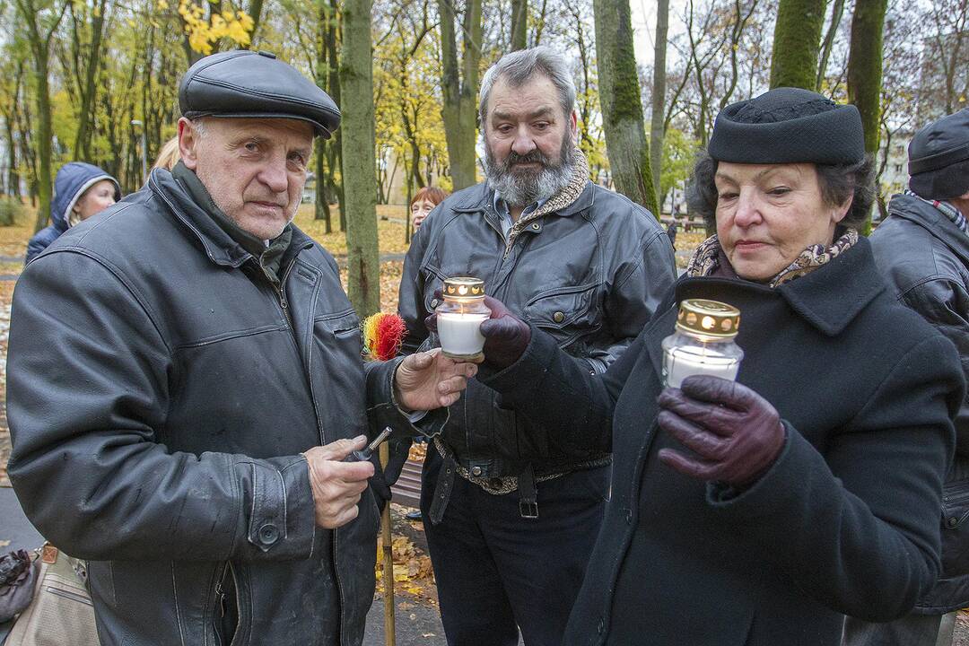 Pagarbos žvakutės – Lietuvos partizanams
