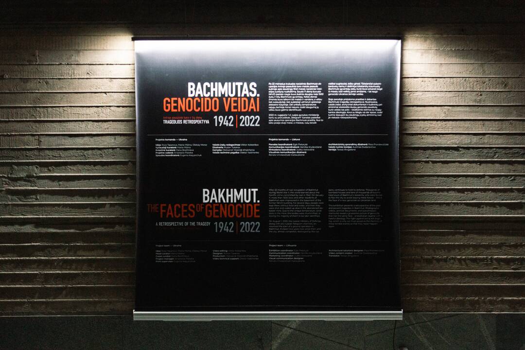 Paroda „Bachmutas. Genocido veidai 1942 | 2022“