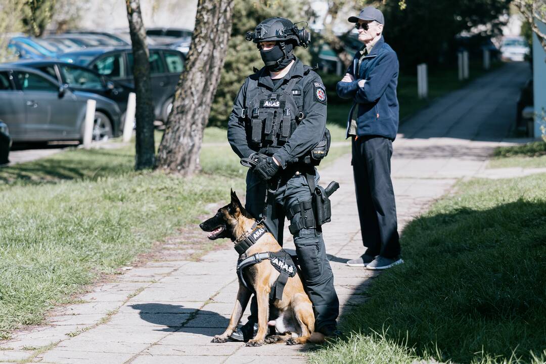 Ekstremalios situacijos pratybos licėjuje