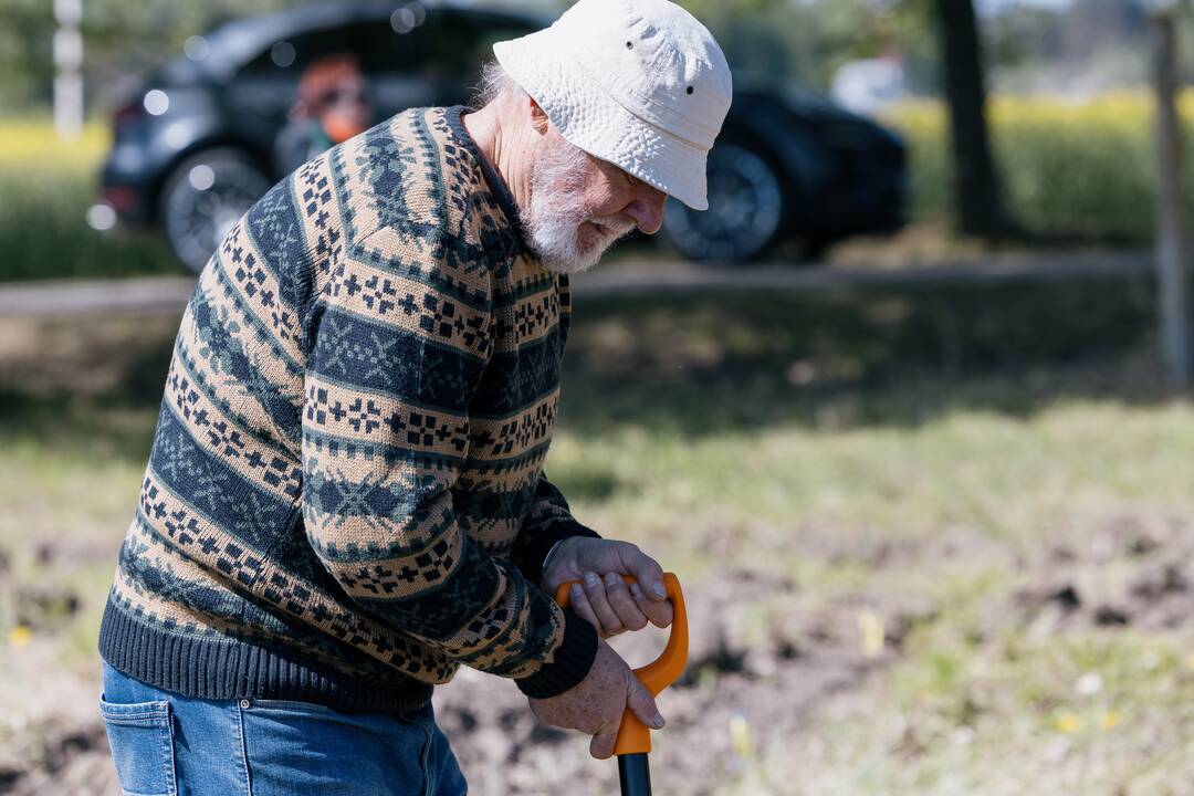 Ukrainos karo aukų atminimo ąžuolyne - dar daugiau ąžuolų