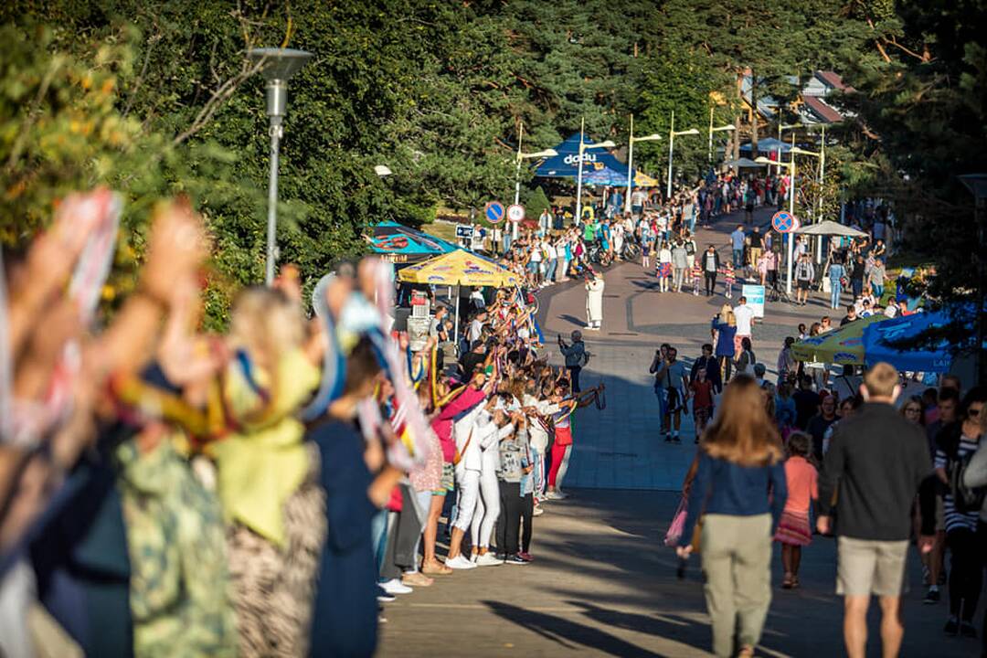 „Laisvės kelias“ uostamiestyje ir pajūryje