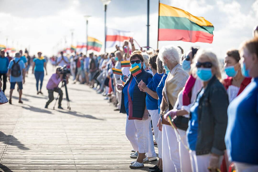„Laisvės kelias“ uostamiestyje ir pajūryje