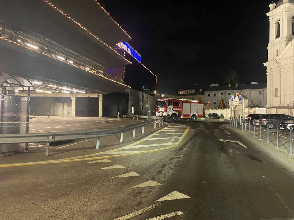 Kaune evakuotas prekybos centras „Akropolis“