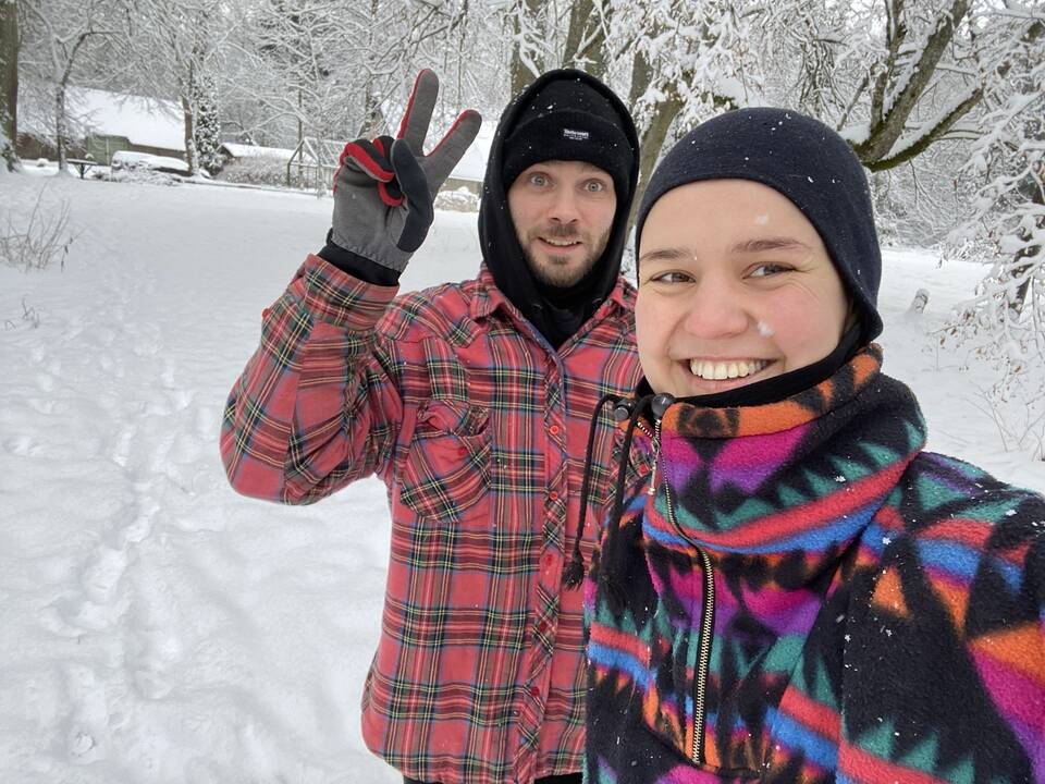  Pomėgiai: Tamoševičiams patinka rankų darbas, tad jie ryžosi patys renovuoti senelių sodybą.