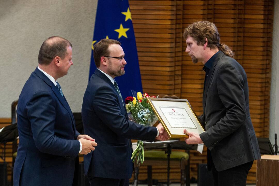 Įteiktos Vyriausybės kultūros ir meno premijos 