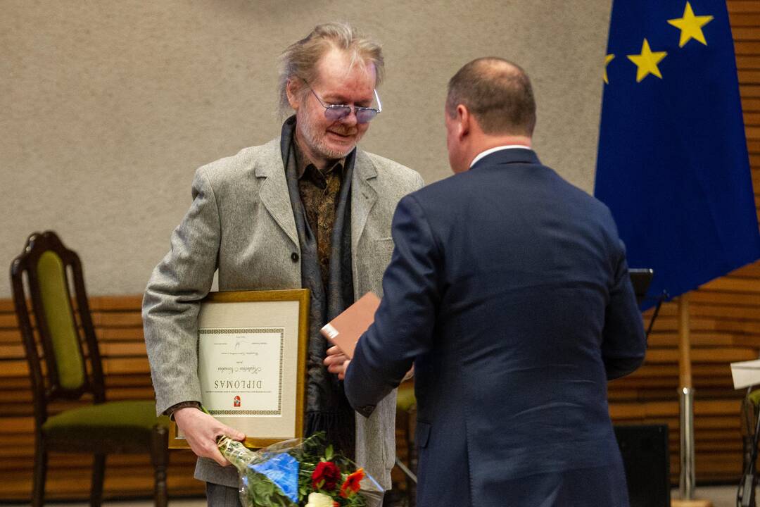 Įteiktos Vyriausybės kultūros ir meno premijos 