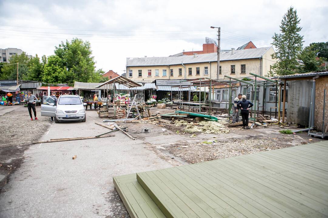 Pokyčiai Kauno Stoties turguje