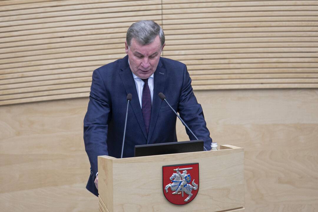 Pirmasis 2020 metų biudžeto projekto svarstymas Seime