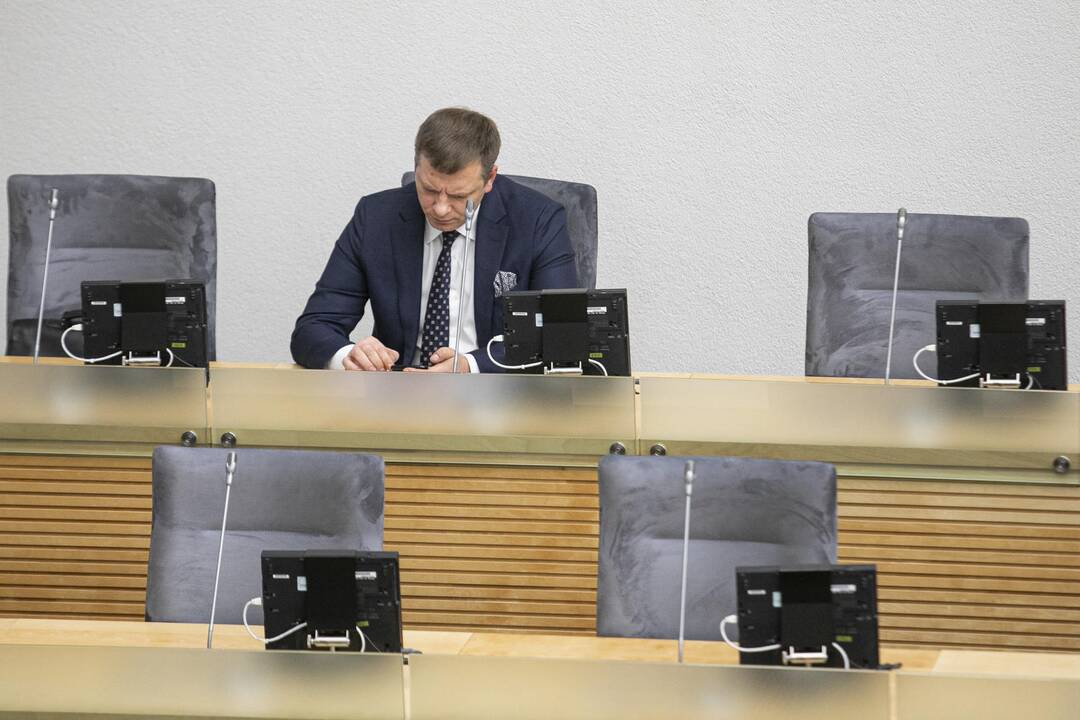 Pirmasis 2020 metų biudžeto projekto svarstymas Seime