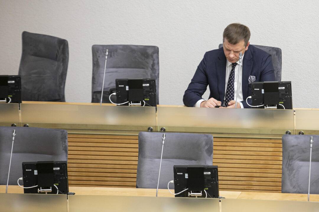 Pirmasis 2020 metų biudžeto projekto svarstymas Seime