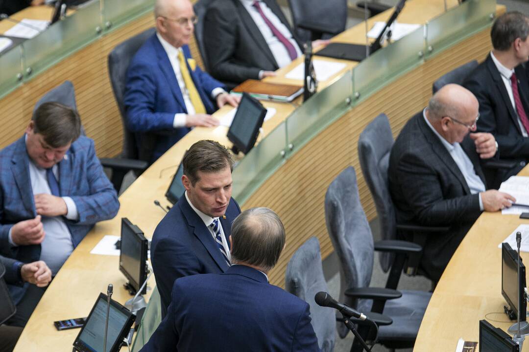 Pirmasis 2020 metų biudžeto projekto svarstymas Seime
