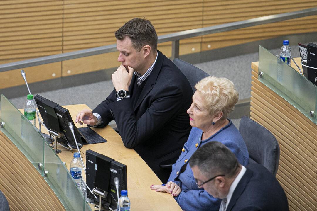 Pirmasis 2020 metų biudžeto projekto svarstymas Seime