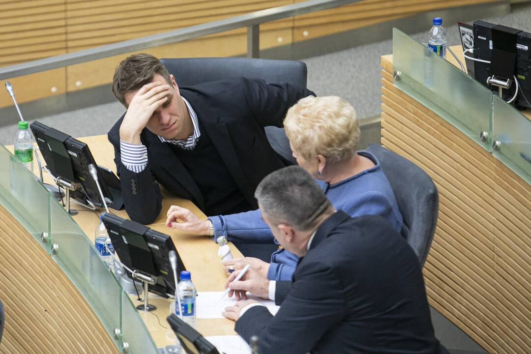 Pirmasis 2020 metų biudžeto projekto svarstymas Seime