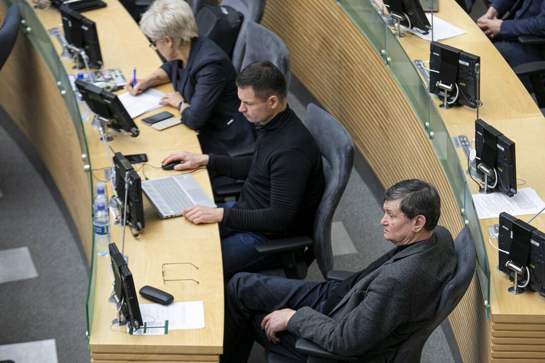 Pirmasis 2020 metų biudžeto projekto svarstymas Seime