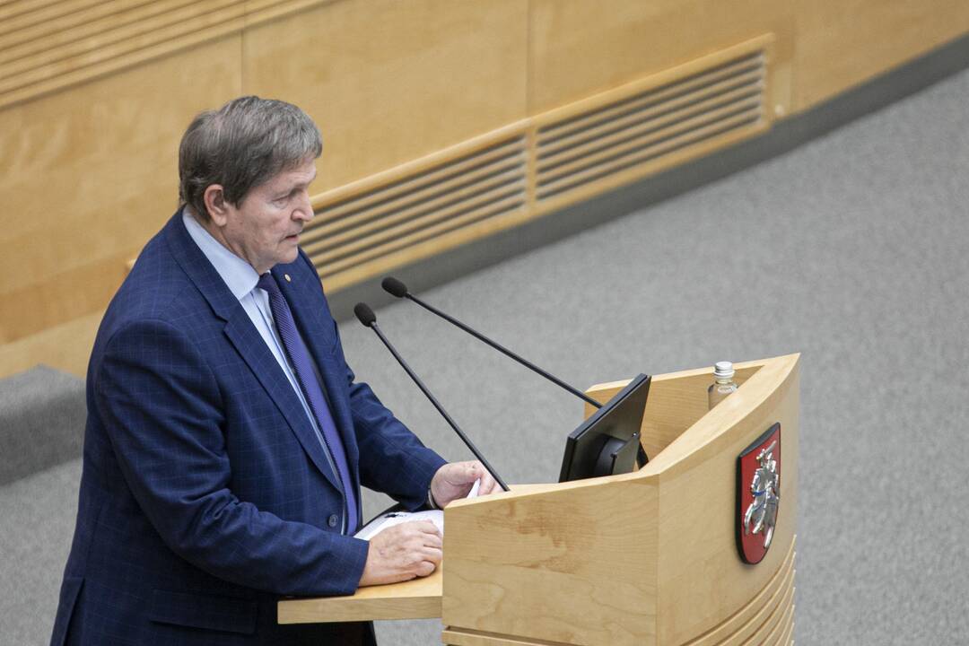 Pirmasis 2020 metų biudžeto projekto svarstymas Seime