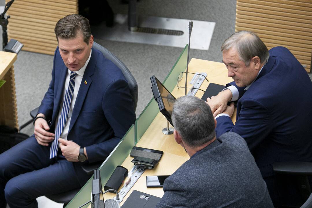 Pirmasis 2020 metų biudžeto projekto svarstymas Seime