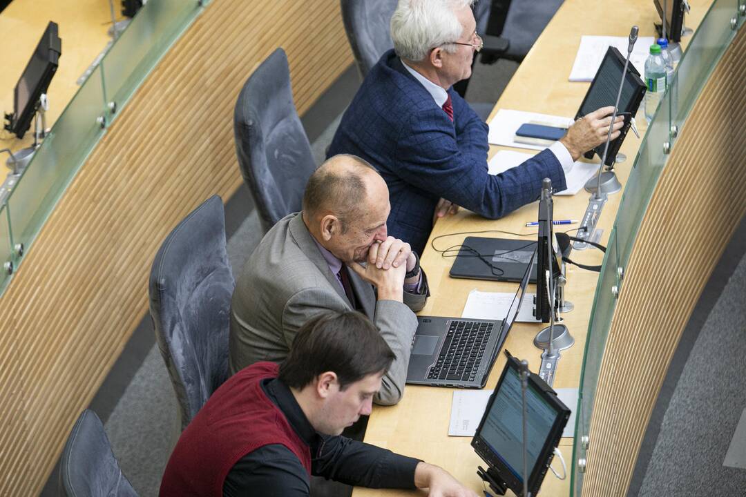 Pirmasis 2020 metų biudžeto projekto svarstymas Seime