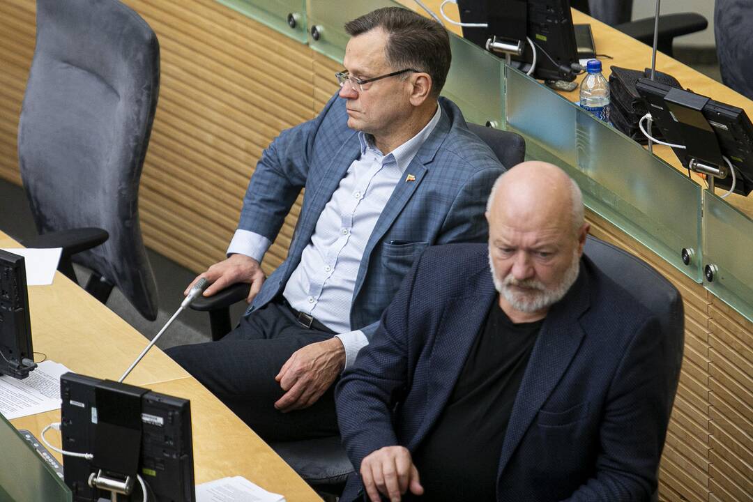 Pirmasis 2020 metų biudžeto projekto svarstymas Seime