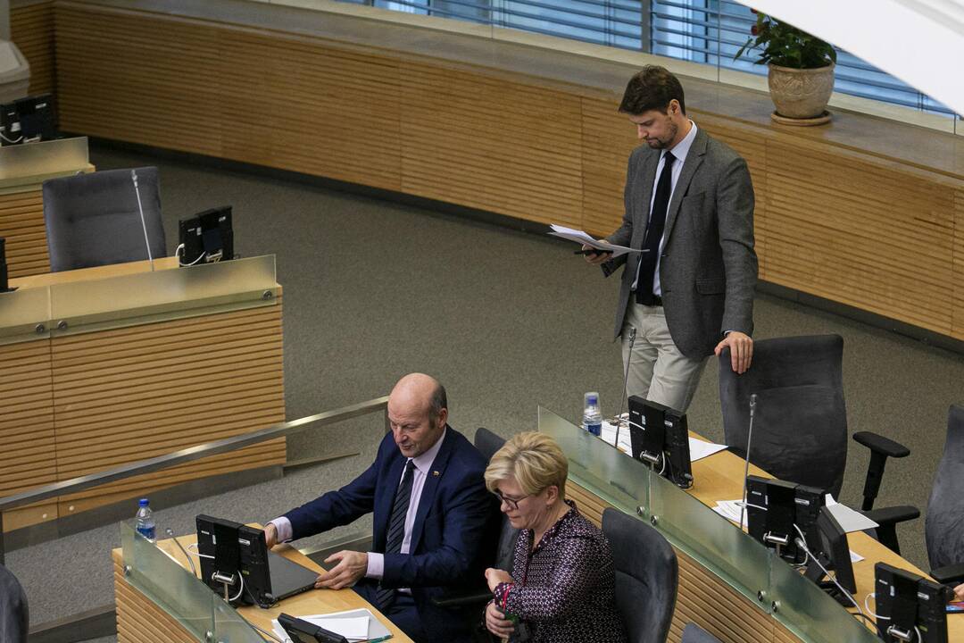 Pirmasis 2020 metų biudžeto projekto svarstymas Seime